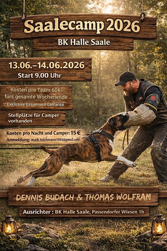 Infoflyer Saalecamp 2026