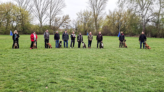 Gruppenbild bei der Frühjahrsprüfung 2026  